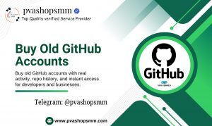Buy Old GitHub Accounts